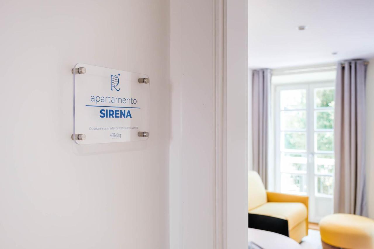 Apartamentos El Reloj Luanco Kültér fotó